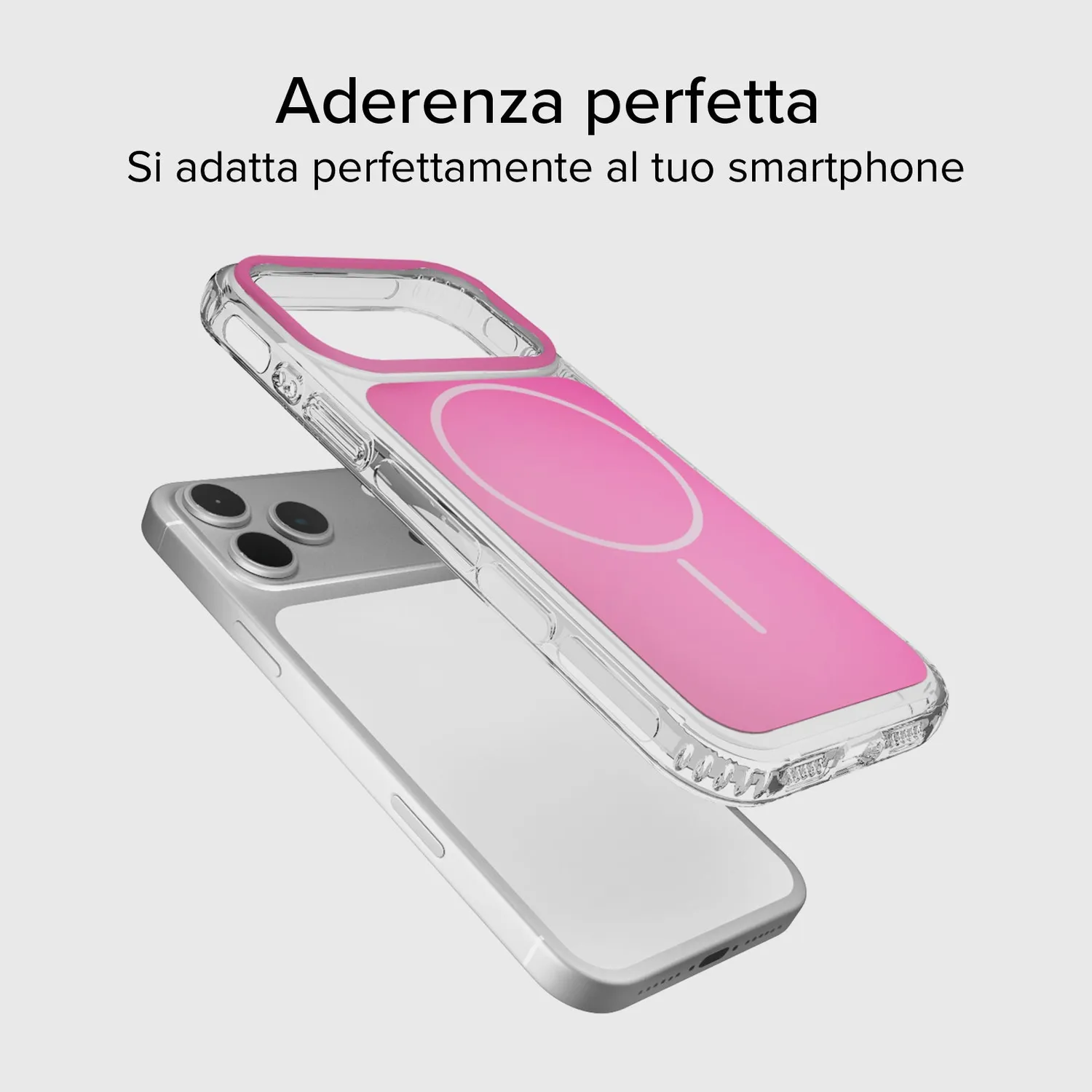 SBS Block iPhone 17 Pro Max Hülle Rosa MagSafe