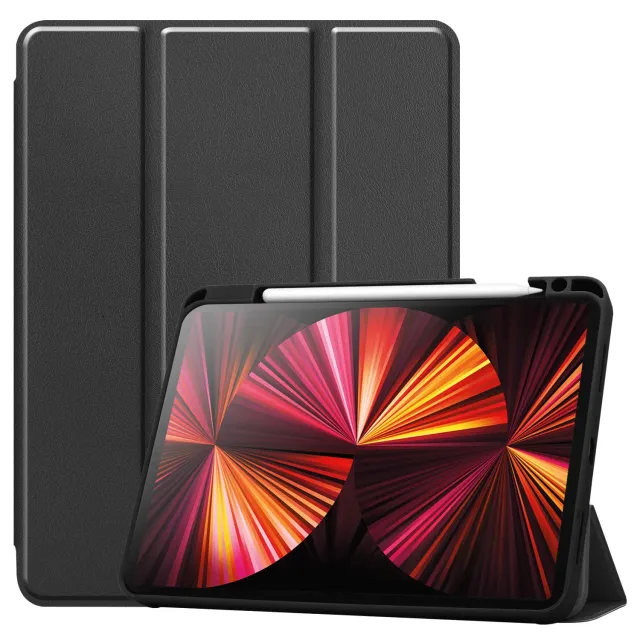 arktis PREMIUM SmartCase iPad Pro 11 Hülle Schwarz Pencil-Fach