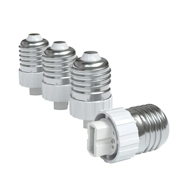 EAZY CASE E27 auf G9 Adapter Weiß 8er Set