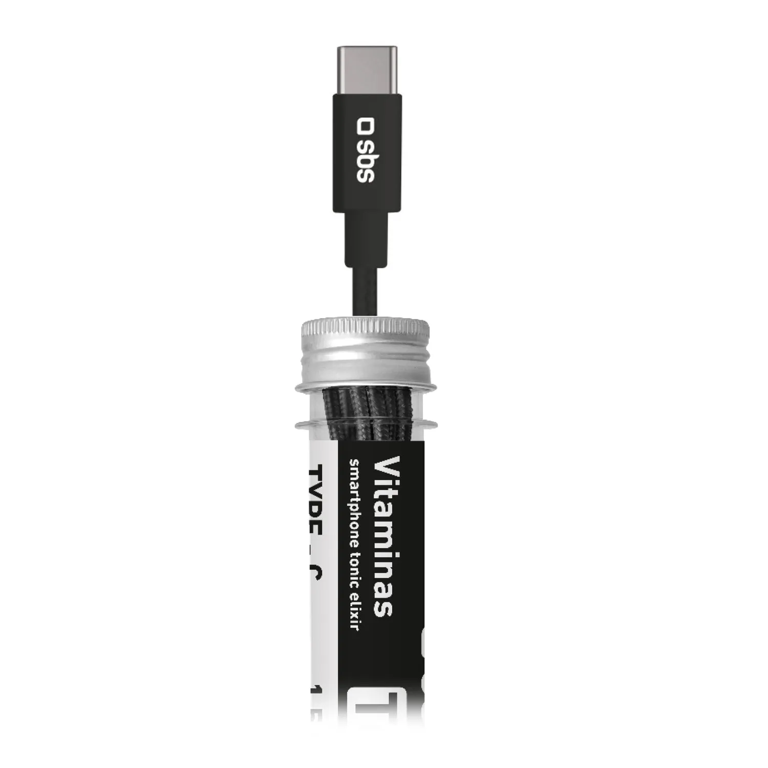 SBS Vitaminas USB-C Ladekabel 1m Blau