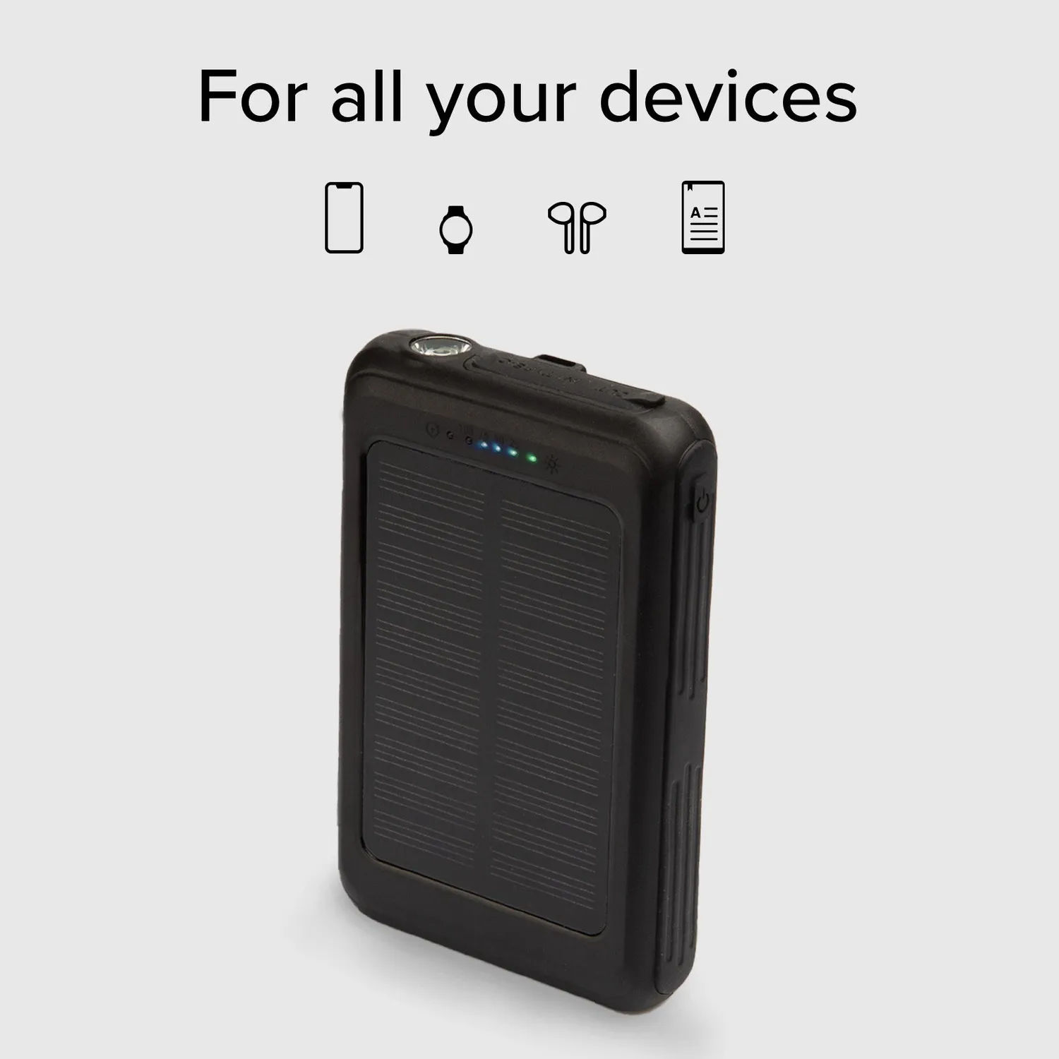 SBS Go Power Solar 5000 mAh Powerbank kabellos MagSafe