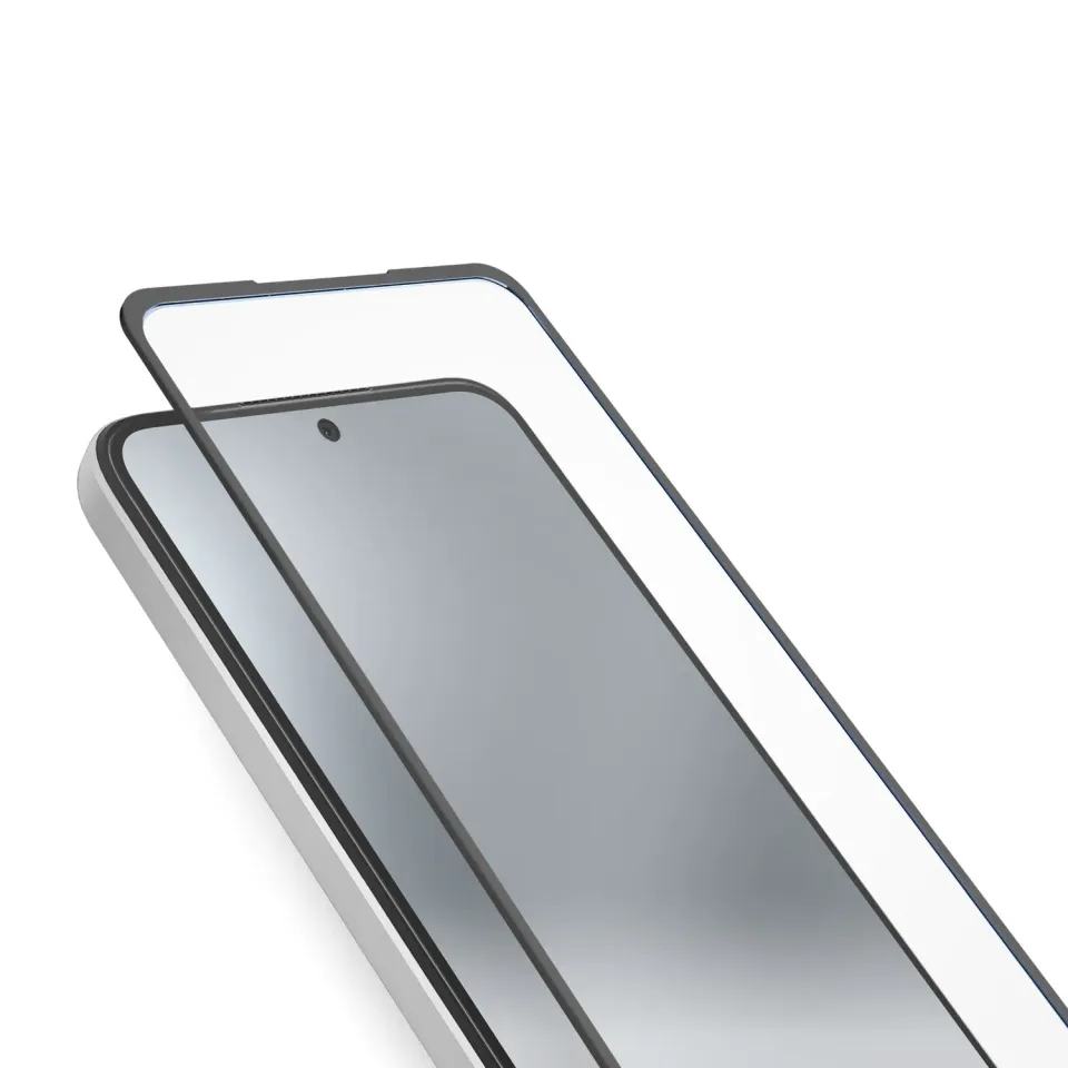 SBS Full Cover Oppo A80 Panzerglas schwarz stoßfest
