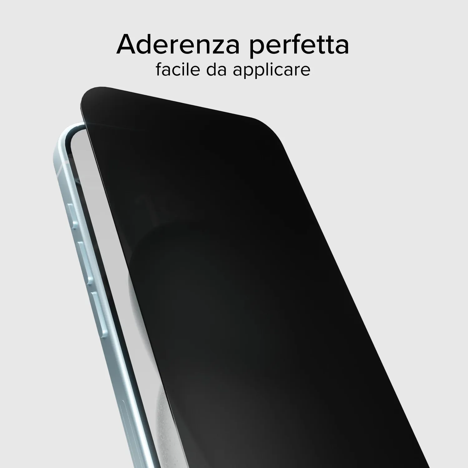 SBS iPhone 15 Plus Panzerglas Privacy Blickschutz Full