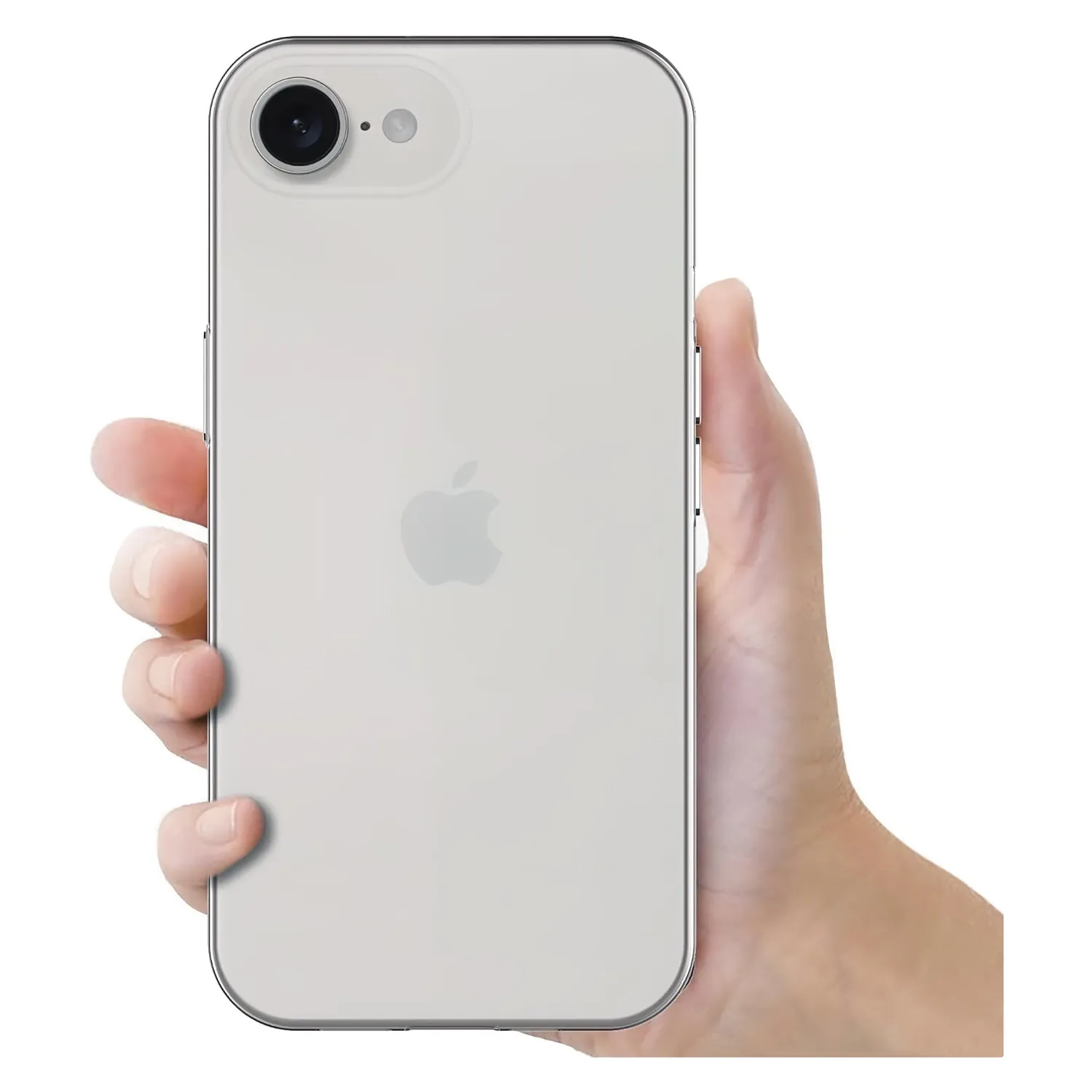 arktis iPhone 16e Zero Case Hülle transparent 0,3mm