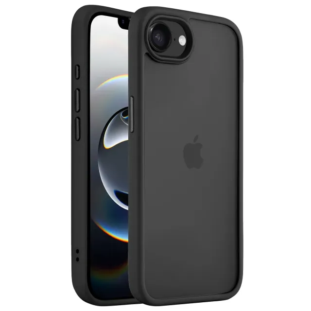 arktis iPhone 16e Solid Case Hülle Schwarz matt