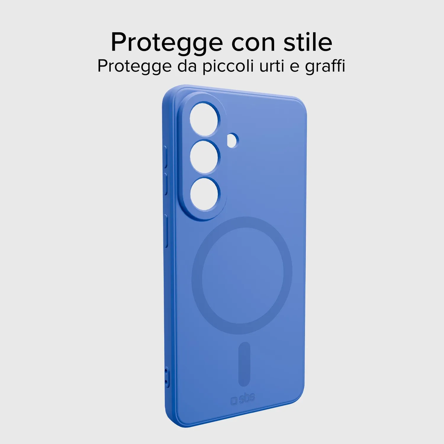 SBS Instinct Mag Samsung S26 Handyhülle Blau magnetisch