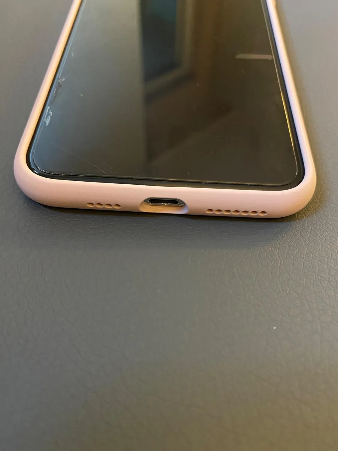 YATWIN iPhone 11 Pro Max Silikonhülle Sand Rosa matt