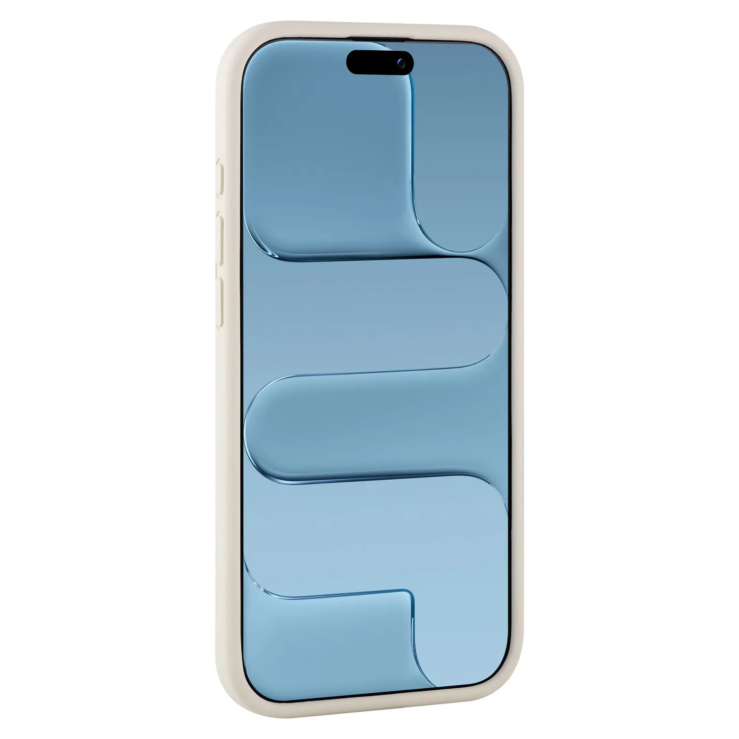 arktis iPhone Air Silikon Hülle Polarstern mit Mikrofaser