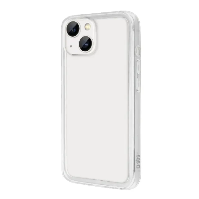 SBS Bumper Hülle iPhone 14/13 Transparent leicht