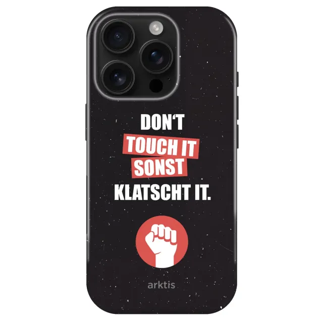arktis iPhone 14 Pro Hülle Don't touch MagSafe