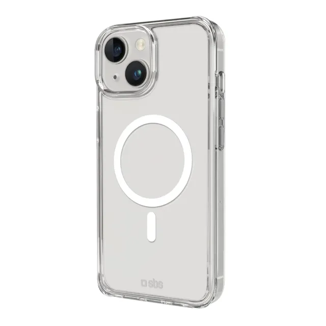 SBS Hülle iPhone 15 MagSafe transparent