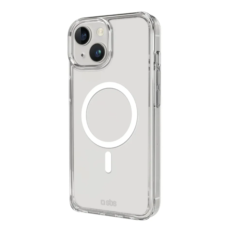 SBS Hülle iPhone 15 MagSafe transparent