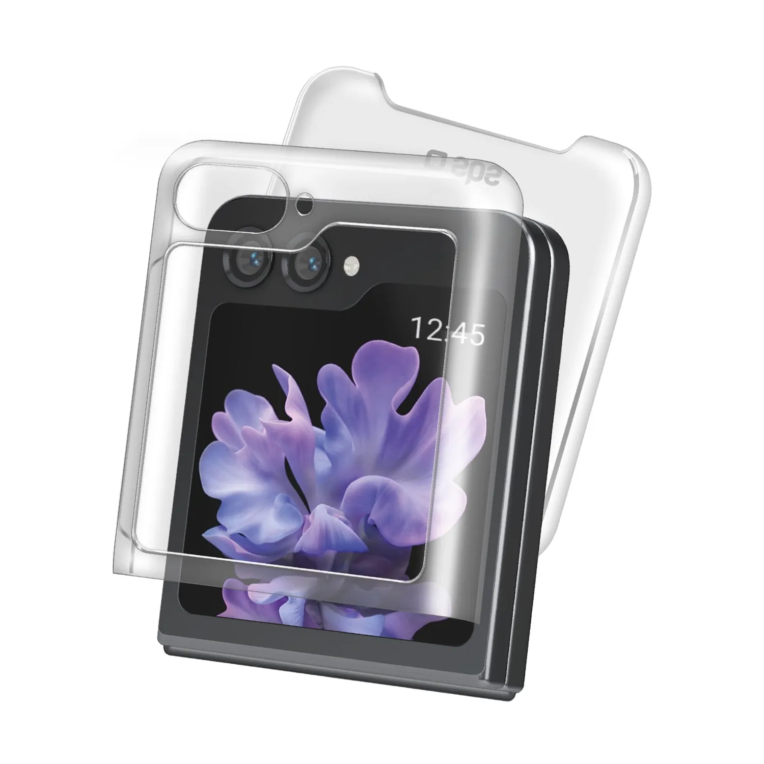 SBS Crystal Handyhülle Samsung Z Flip 5 Transparent