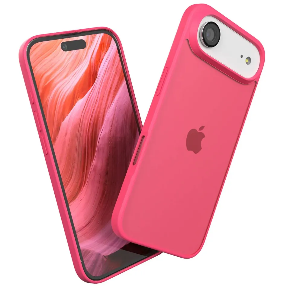 EAZY CASE iPhone Air Outdoor-Hülle Neon Pink matt