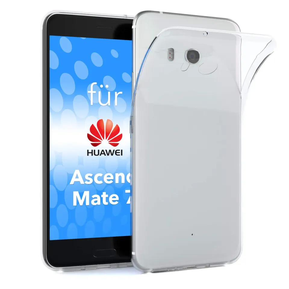 EAZY CASE Huawei Ascend Mate 7 Handyhülle transparent ultradünn