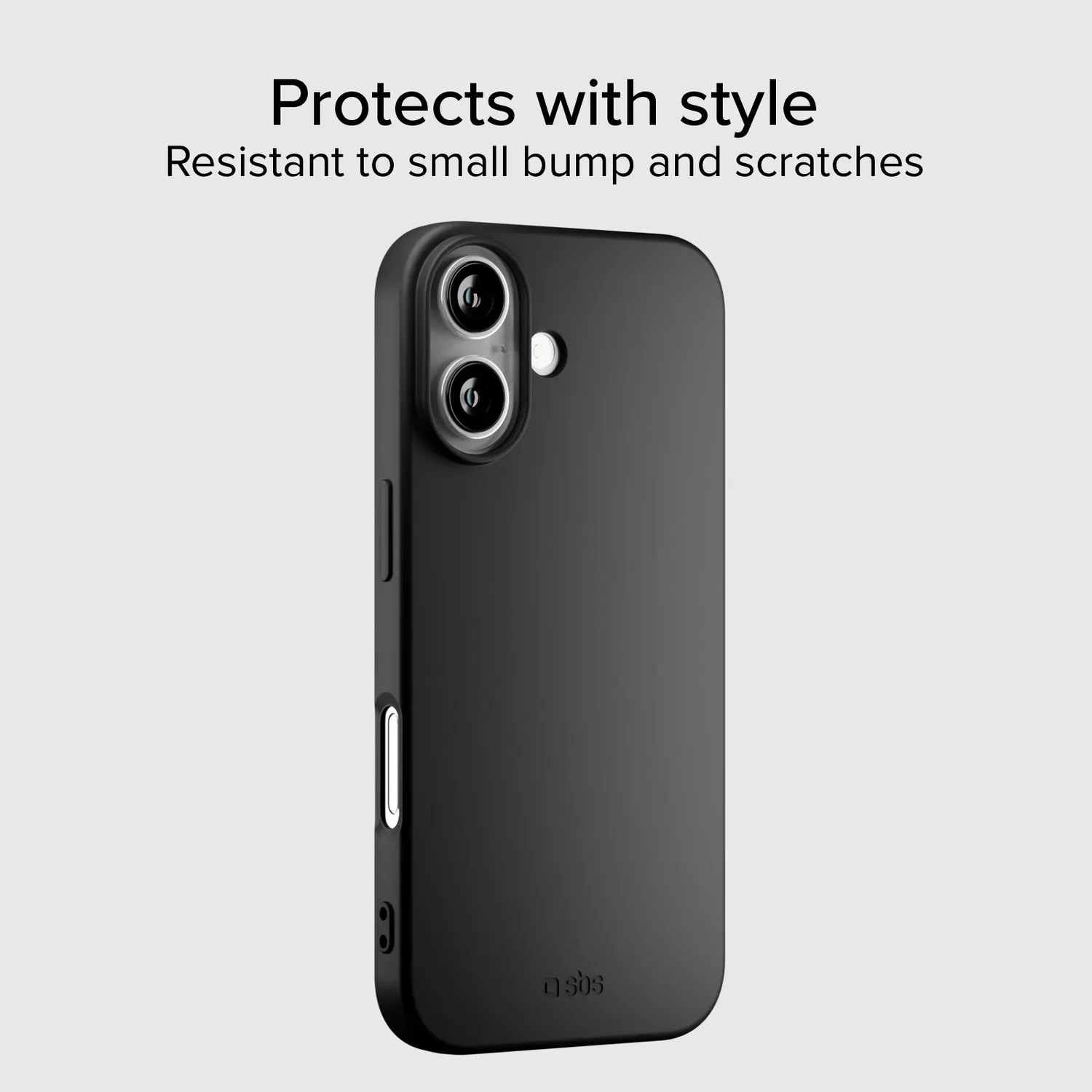 SBS Instinct iPhone 17 Hülle Schwarz