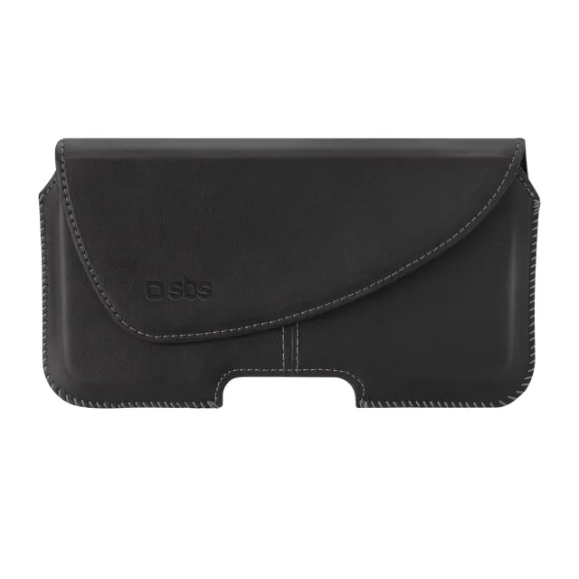 SBS Gürteltasche Handy bis 6,2 Zoll TPU Schwarz Magnet