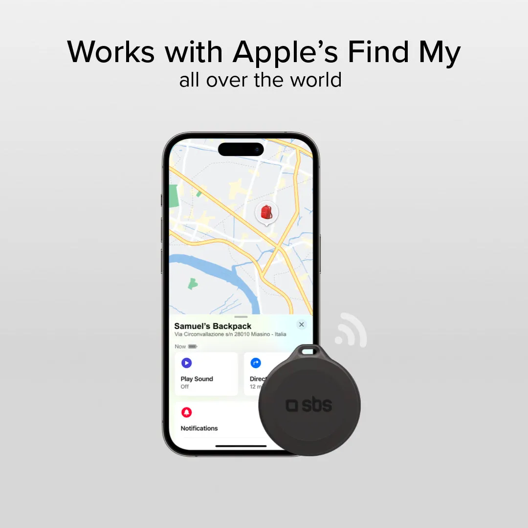 SBS Track My Circle Tracker Apple Find My IP65