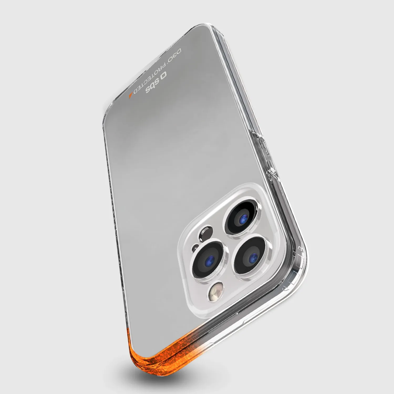 SBS D3O iPhone 15 Pro Max Handyhülle transparent robust