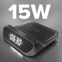 SBS Wecker 2-in-1 mit Wireless Charger 15W