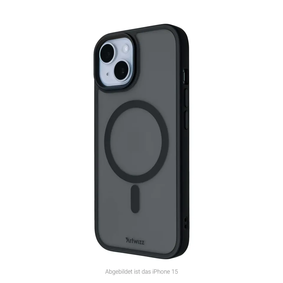 Artwizz IcedClip +CHARGE iPhone 16 Hülle MagSafe matt
