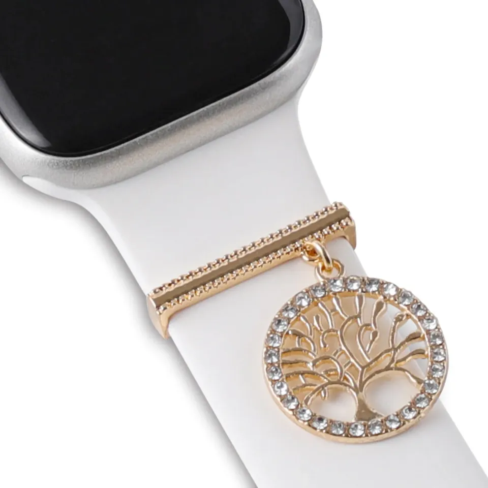 arktisband Tree of Life Charm Gold Apple Watch Anhänger