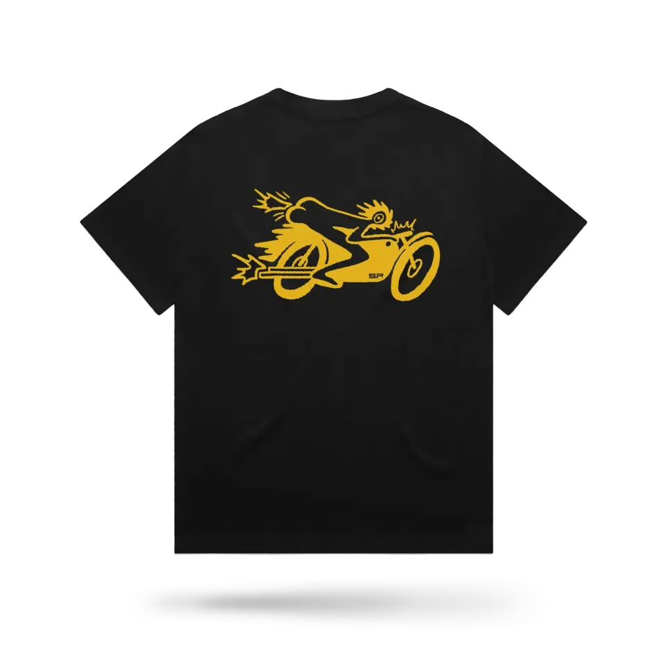 SP Connect Chase the Sun Moto T-Shirt Baumwolle Boxy Fit