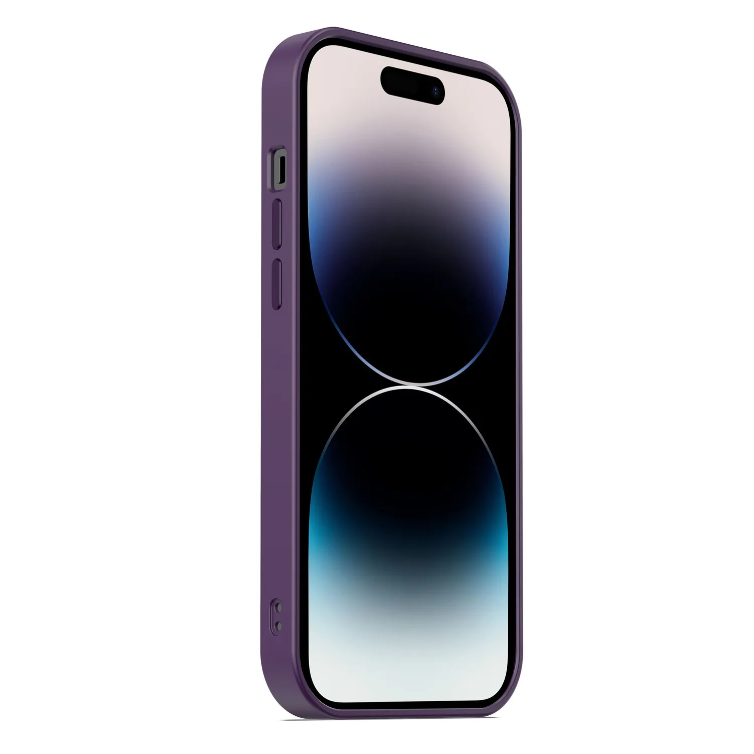 arktis Matt iPhone 15 Pro Max Hülle Sturmblau MagSafe
