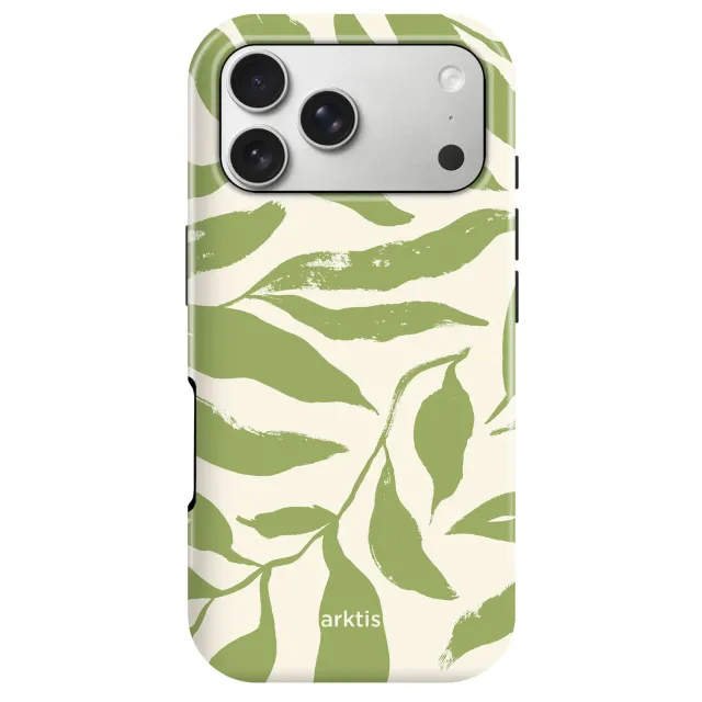 arktis iPhone 17 Pro Botanic Hülle MagSafe mit Print
