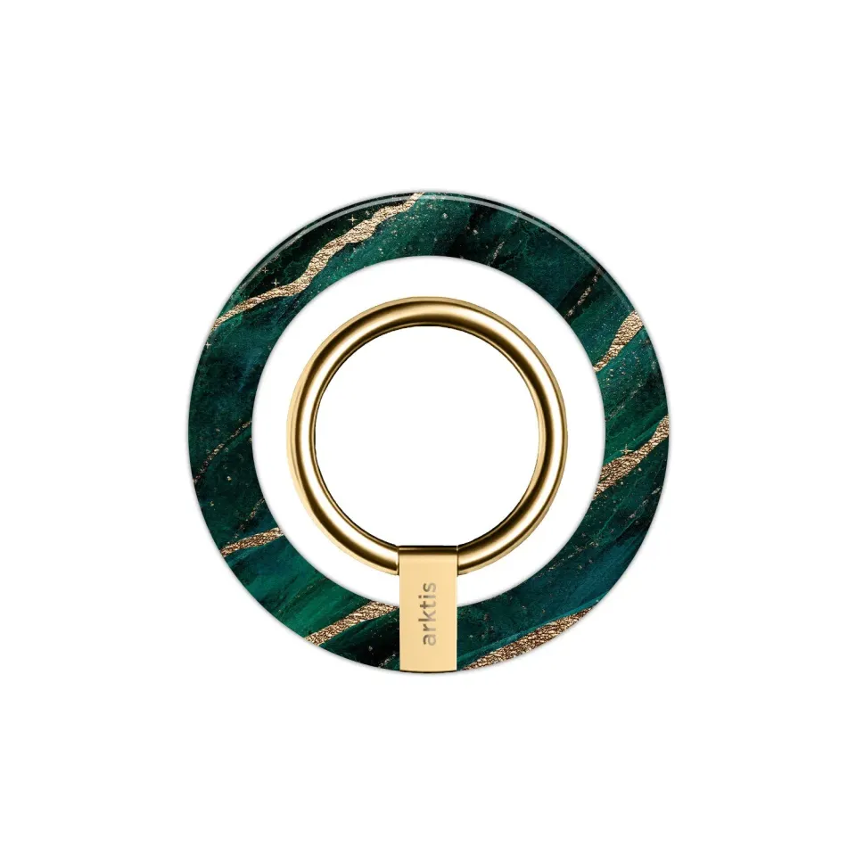 arktis MagSafe Ringhalter Green Marble Handy-Ring N52