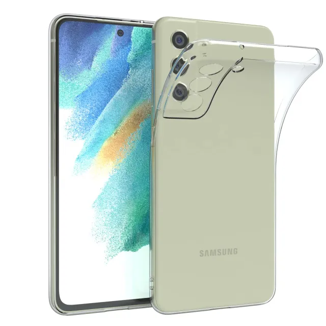EAZY CASE Galaxy S21 FE 5G Silikonhülle transparent ultradünn