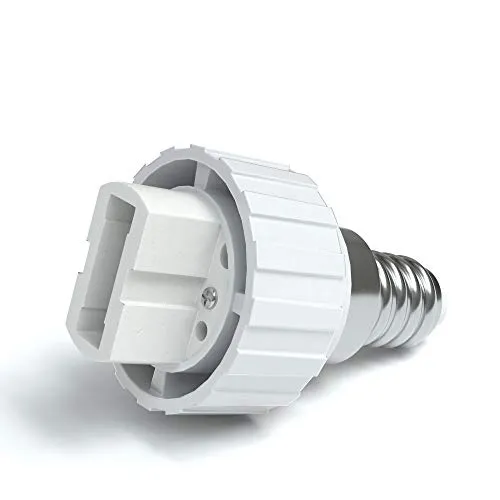 EAZY CASE E14 auf G9 Lampensockel-Adapter Weiß 12er Pack