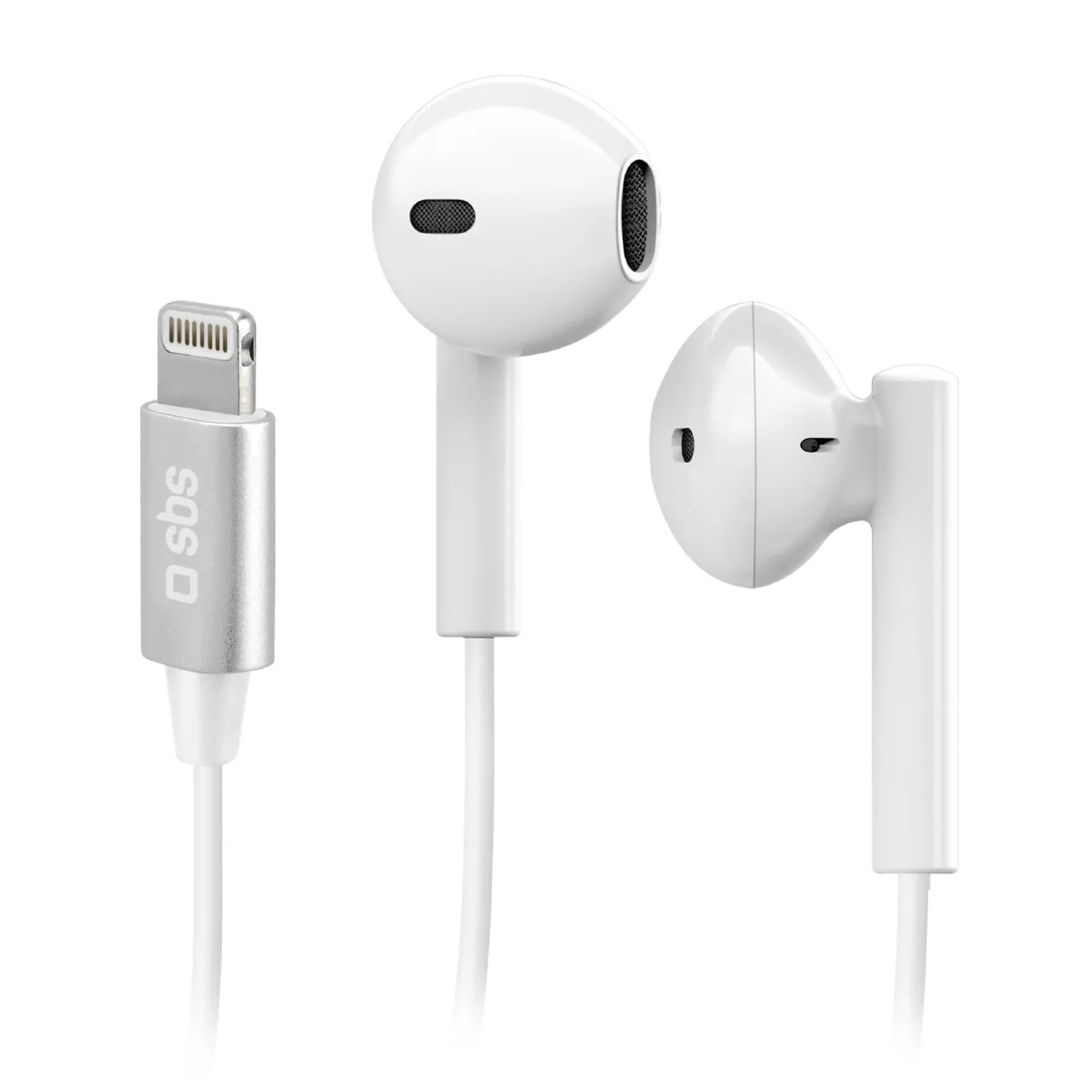 SBS Studio Mix 65 Lightning Kopfhörer weiß semi in-ear