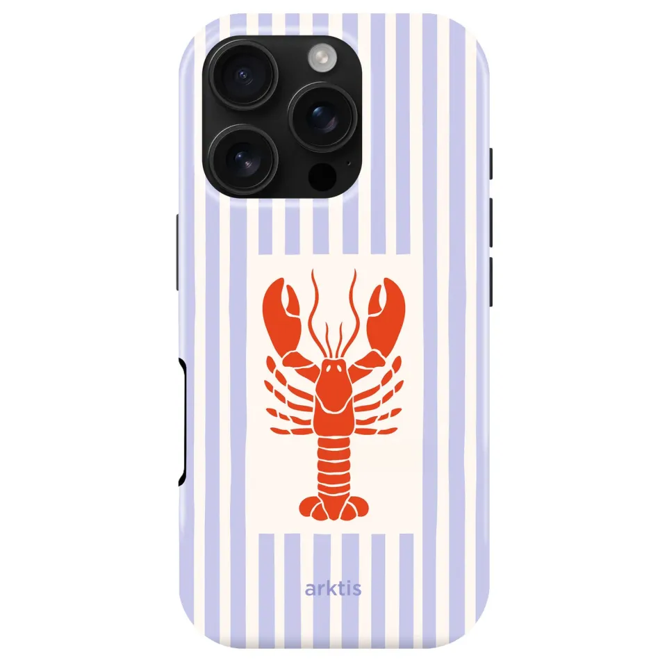 arktis iPhone 16 Pro Hülle Lobster mit MagSafe