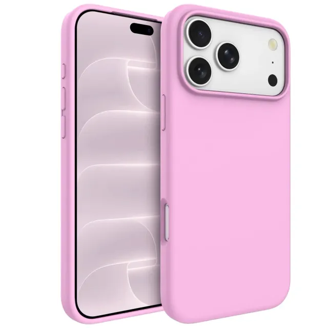 arktis iPhone 18 Pro Silikon Case Rosa MagSafe