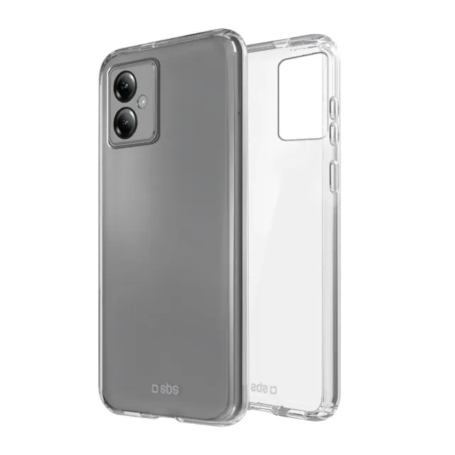 SBS Skinny Handyhülle Motorola G14 transparent dünn