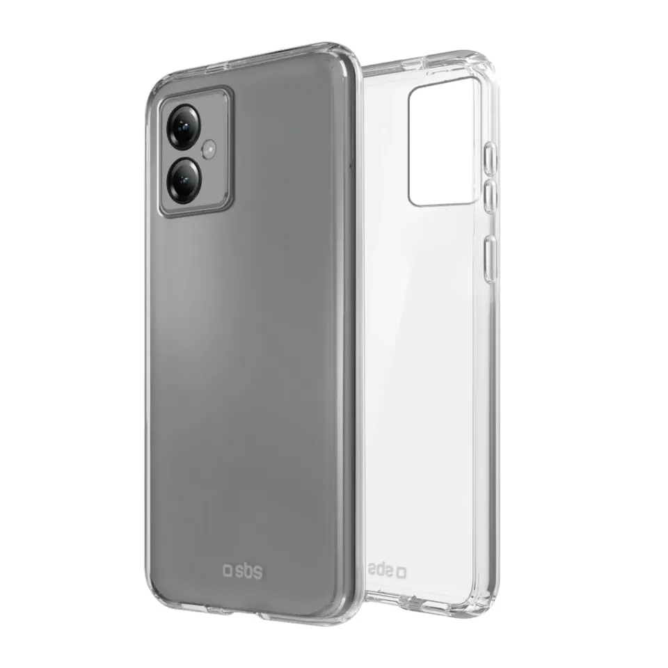 SBS Skinny Handyhülle Motorola G14 transparent dünn
