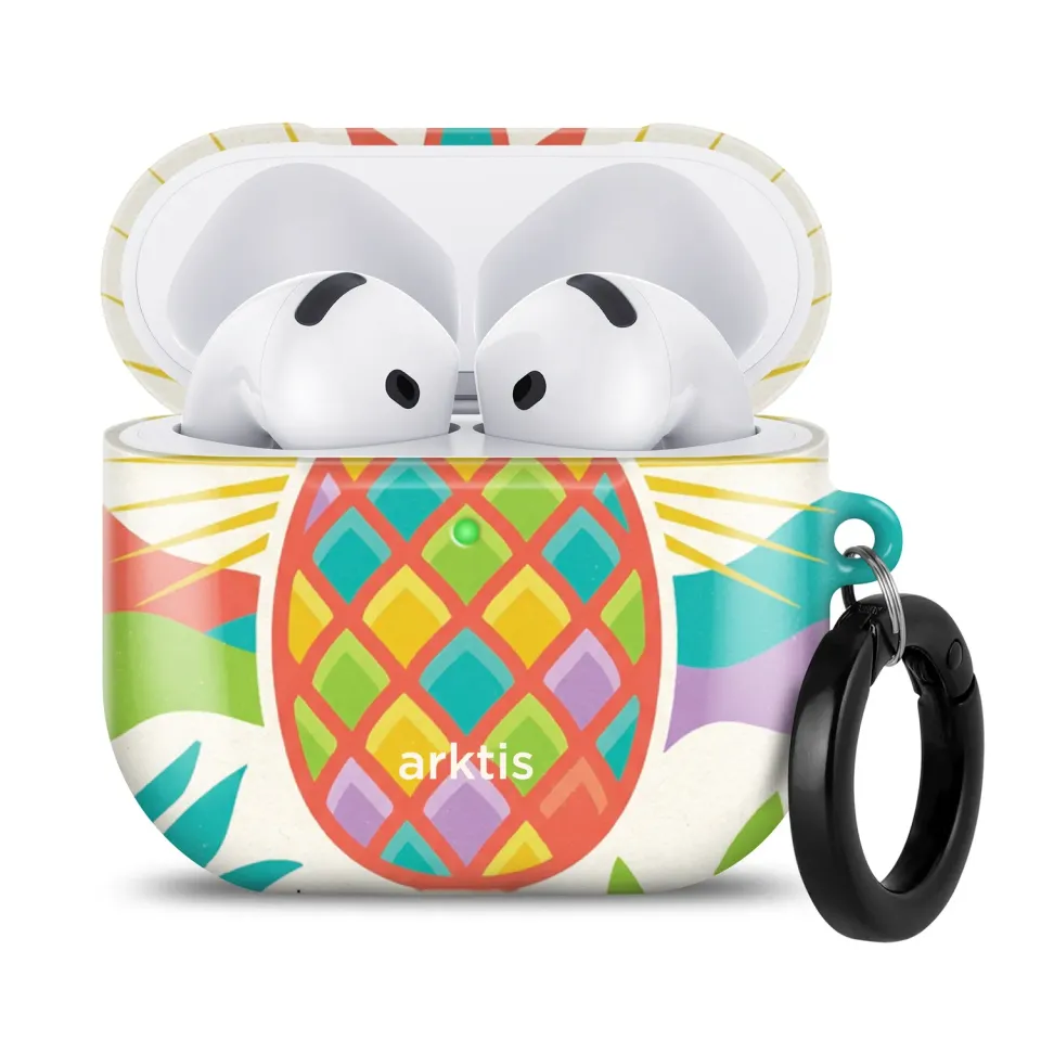 arktis AirPods 5 Hülle Tropic Pineapple Polycarbonat