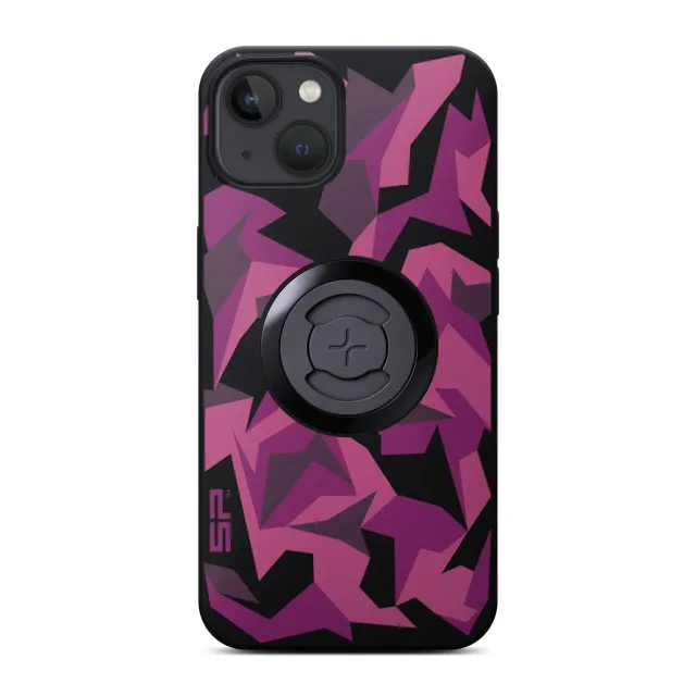 SP Connect Edition Handyhülle Geo Camo Pink Halter