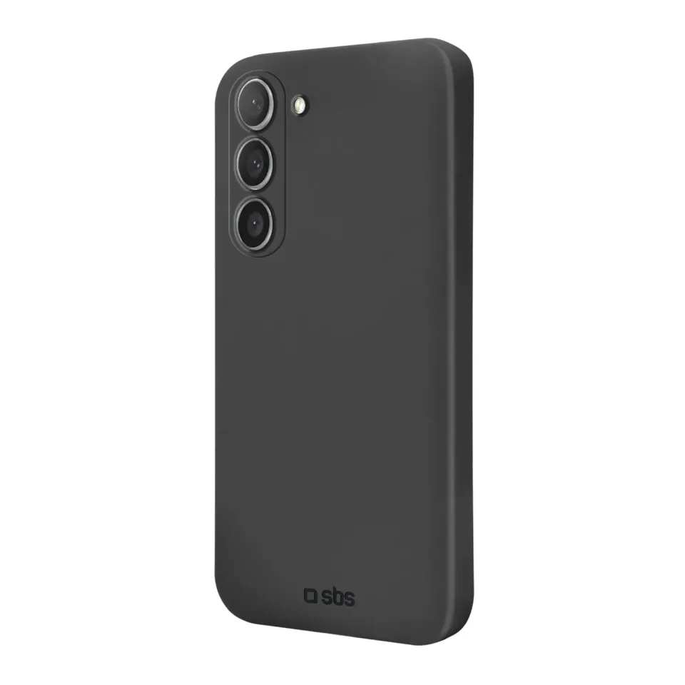 SBS Instinct Galaxy S23+ Handyhülle schwarz Microfaser