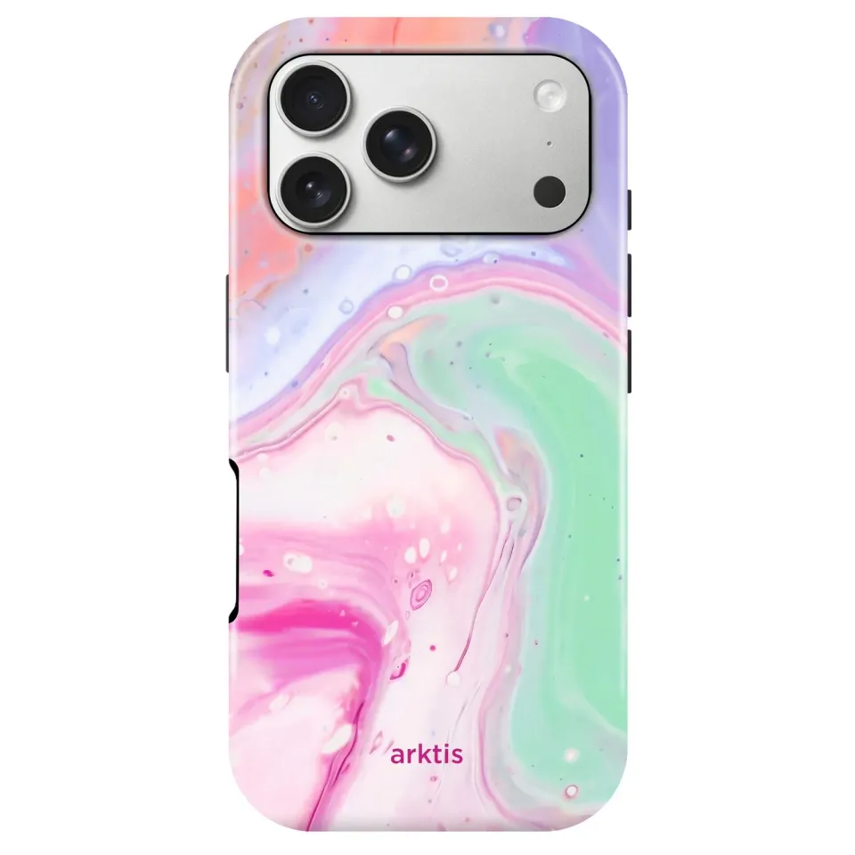 arktis iPhone 18 Pro Max Hülle Neo Marble MagSafe stoßfest