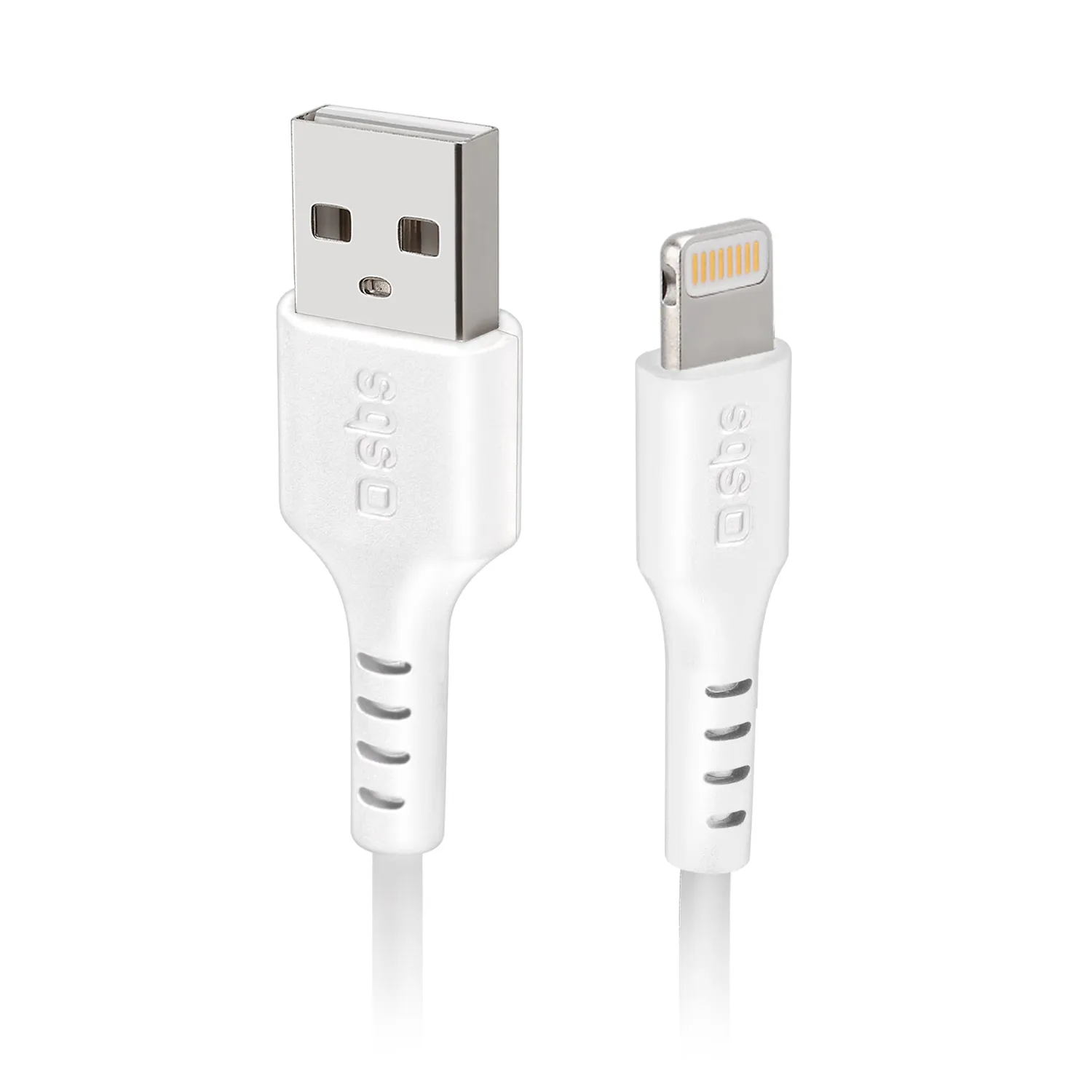 SBS USB-Lightning Kabel 2m iPhone Ladekabel MFi Metall