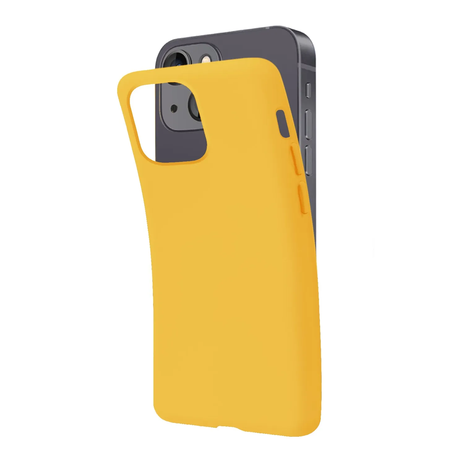 SBS Rainbow Hülle für iPhone 14 TPU dünn grün