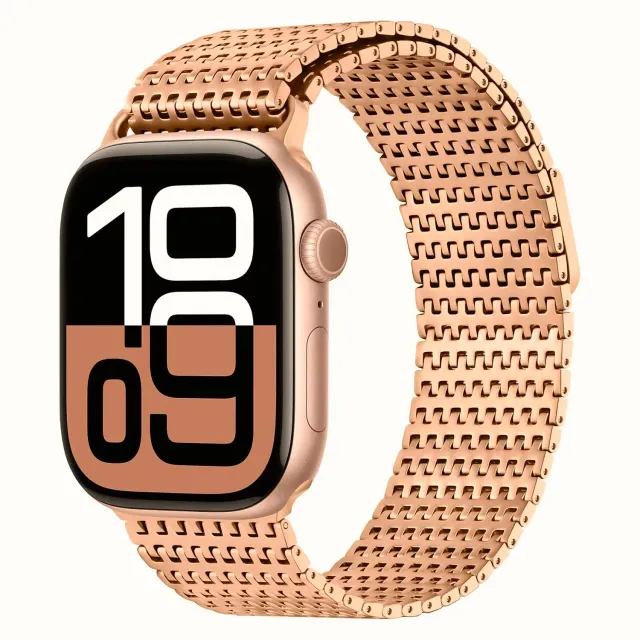 arktis Aurora Apple Watch Edelstahl-Armband mit Magnetverschluss