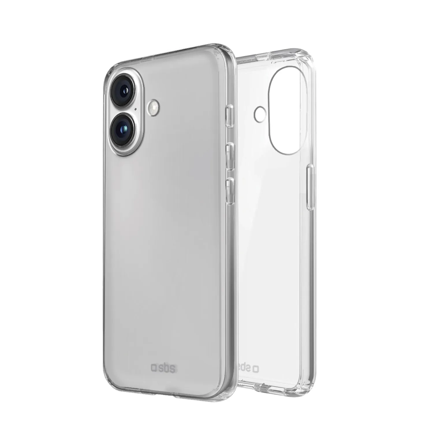 SBS Re-Skinny iPhone 16 Hülle Transparent recycelt