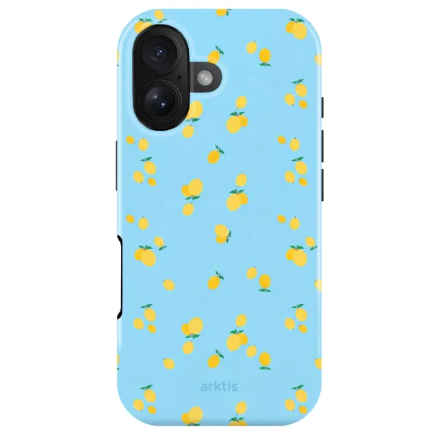 arktis iPhone 16 Hülle Summer Lemon MagSafe Case