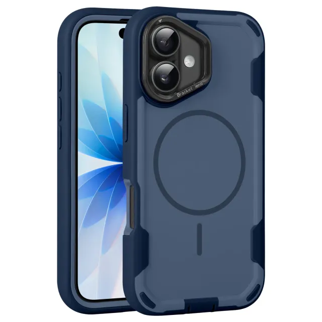 arktis Sentinel iPhone 17 Hülle Blau MagSafe