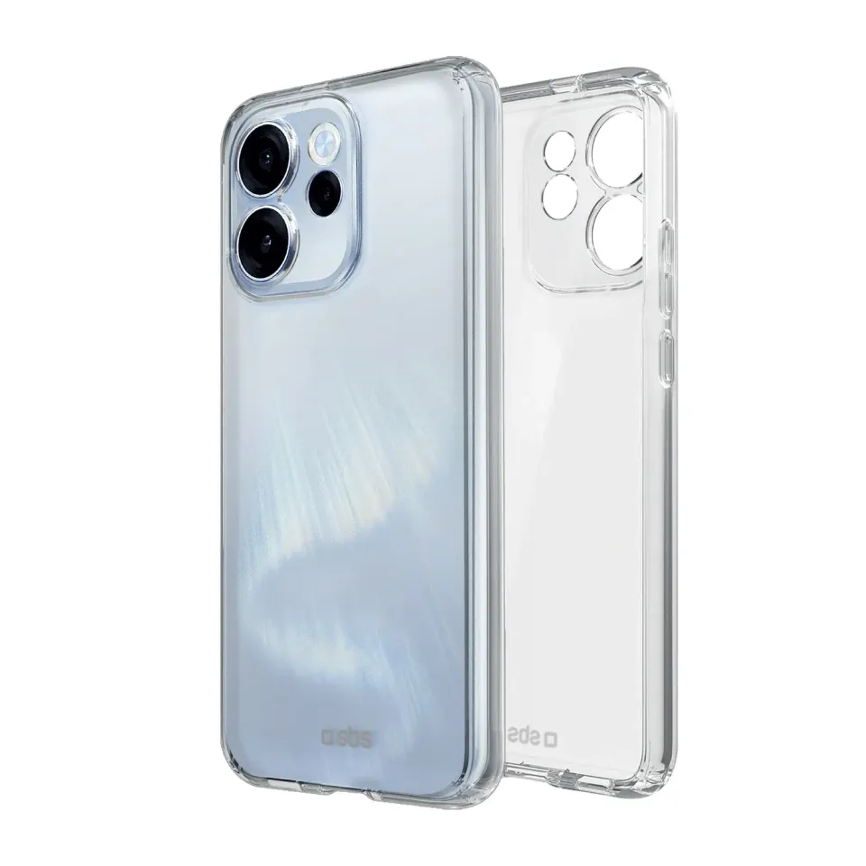 SBS Skinny Oppo Reno 16F Handyhülle Transparent dünn