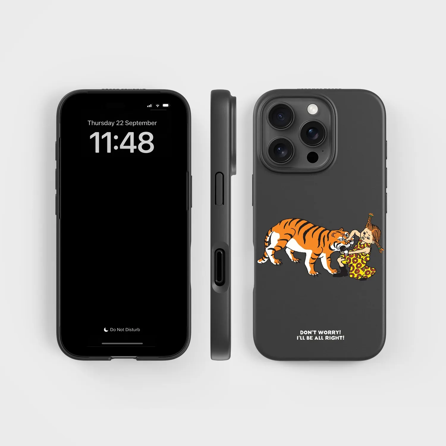 agood company PLNTPRTCT iPhone 16 Pro Handyhülle I'll be all right Pippi