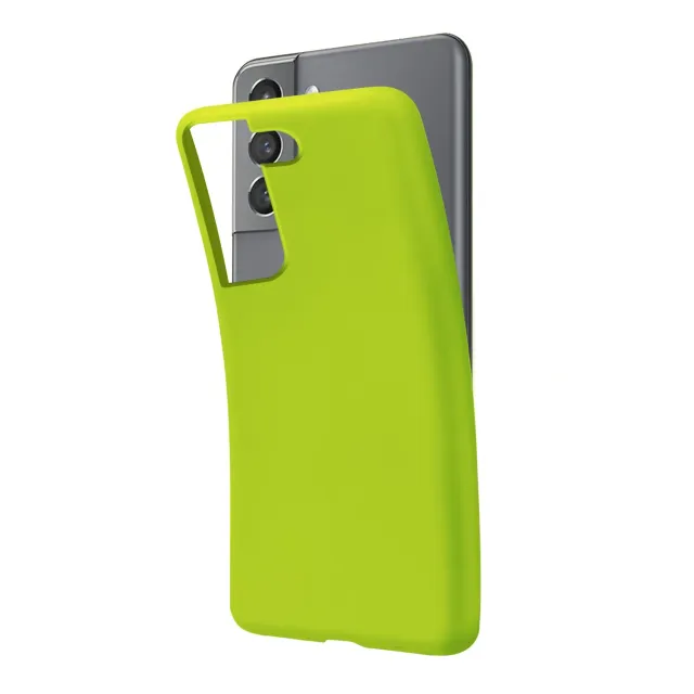 SBS Rainbow Handyhülle Galaxy S22 Acid Green flexibel